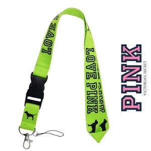 PINK Victoria's Secret‎ Neon Green Lanyard